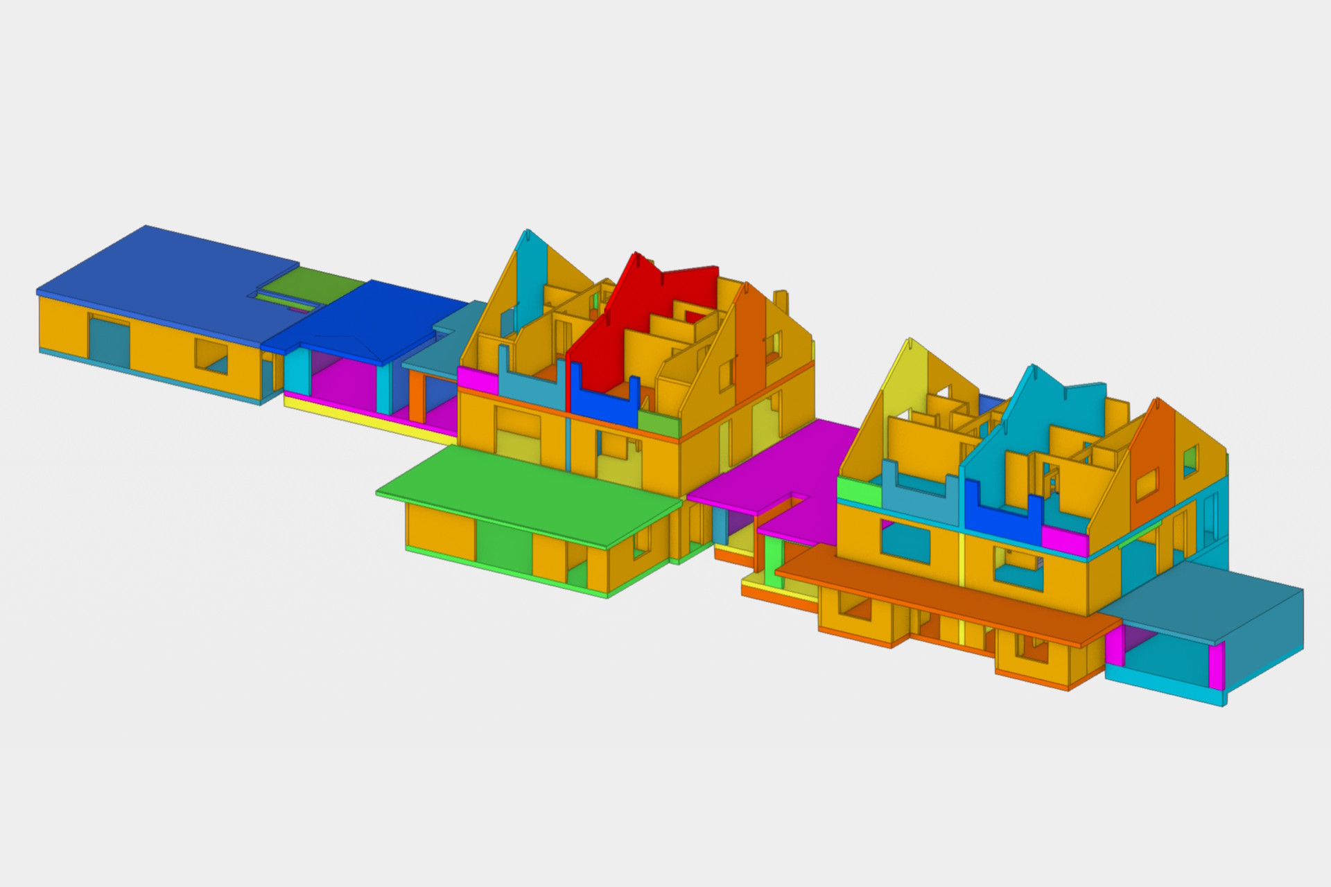 Wohnüberbauung Eiken, Buchhaldenweg