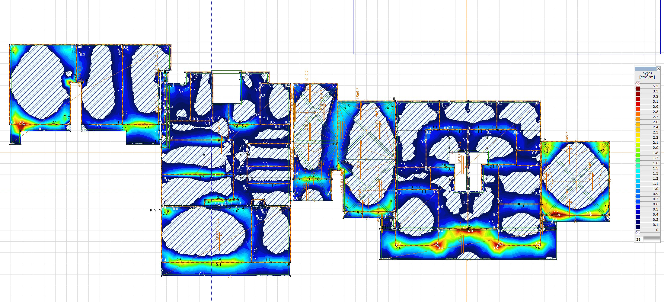 3D Modell Haus Bewehrung