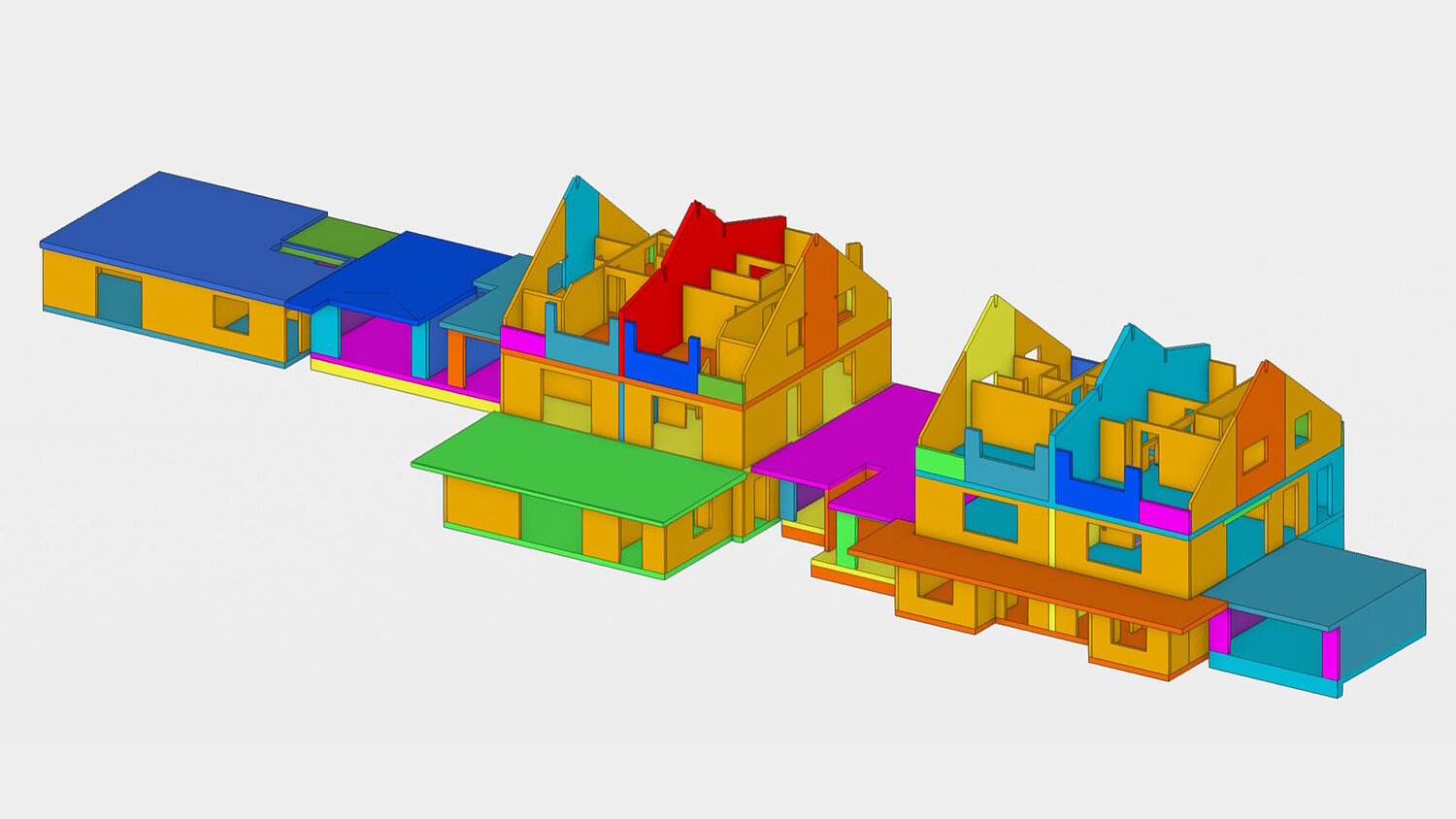 Wohnüberbauung Eiken, Buchhaldenweg