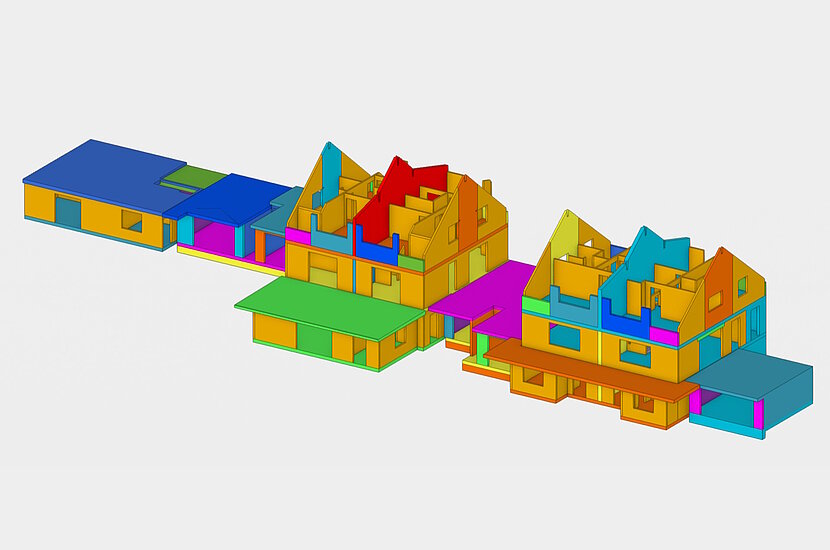Wohnüberbauung Eiken, Buchhaldenweg