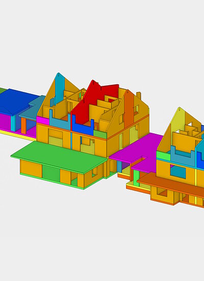 Wohnüberbauung Eiken, Buchhaldenweg